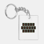 Happy
 Birthday
 Allison  Acrylic Keychains
