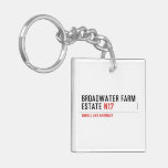 Broadwater Farm Estate  Acrylic Keychains