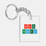 Nerdy
 Thirty  Acrylic Keychains