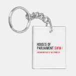 houses of parliament  Acrylic Keychains