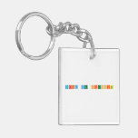 Feria de Ciencias  Acrylic Keychains