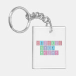 Periodic
 Table
 Writer  Acrylic Keychains