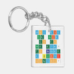 Why did 
 the acid
  go to 
 the gym? 
  To become 
 a buffer 
 solution!   Acrylic Keychains