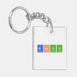 Mason  Acrylic Keychains