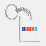 Beatriz  Acrylic Keychains