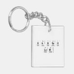 Hannah 
 Lam  Acrylic Keychains