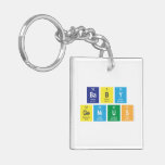 baby
 genius  Acrylic Keychains
