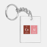 coal  Acrylic Keychains