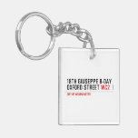 18th Giuseppe B-Day OXFORD STREET  Acrylic Keychains