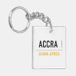 ACCRA  Acrylic Keychains