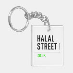 Halal Street  Acrylic Keychains