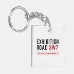 exhibition ROAD  Acrylic Keychains