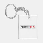 PRO STREET  Acrylic Keychains