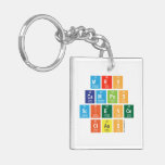 Mrs 
 Campos
 Science
 Class  Acrylic Keychains
