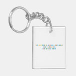 Hay gente buscando la felicidad y otros creandola
 
 Vive y permite vivir
 
 Vive tu vida deseada
 
   Acrylic Keychains