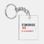 STONEBRIDGE   Acrylic Keychains
