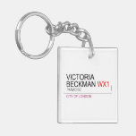 Victoria  Beckman  Acrylic Keychains