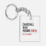 Churchill war rooms  Acrylic Keychains
