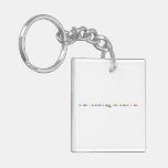 Ya deberías de empezar a carbono  Hidrógeno Americio y  Bario
 Chamba  Acrylic Keychains