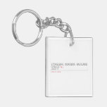 ITUMELENG MOKOENA MASULUKE  Street  Acrylic Keychains