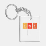 Chef
   Acrylic Keychains