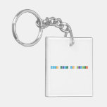 osman hocayla fen Bilimleri   Acrylic Keychains