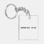Preparatoria Anahuac  Acrylic Keychains