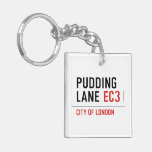 PUDDING LANE  Acrylic Keychains