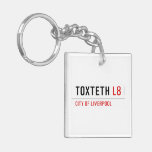 toxteth  Acrylic Keychains