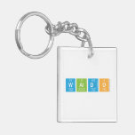 waldo  Acrylic Keychains