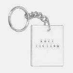 Merry
 christmas
   Acrylic Keychains