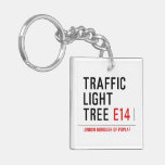 traffic light tree  Acrylic Keychains