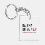 galena drive  Acrylic Keychains