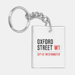 oxford street  Acrylic Keychains
