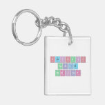 Periodic
 Table
 Writer  Acrylic Keychains