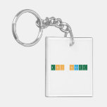 top Secret  Acrylic Keychains