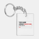 Your Name Ashhad  Acrylic Keychains
