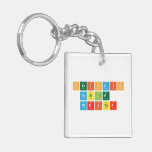 Periodic
 Table
 Writer  Acrylic Keychains