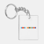 Feria Cientifica  Acrylic Keychains