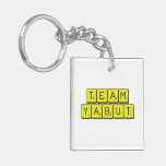 Team
 Yabut  Acrylic Keychains
