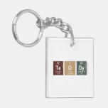 teody  Acrylic Keychains
