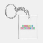 Consumer
 Chemistry  Acrylic Keychains