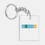 mnemonic
   Acrylic Keychains