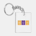 Selin  Acrylic Keychains