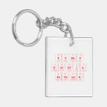 somos
 materia
 estelar  Acrylic Keychains