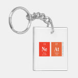 Neat  Acrylic Keychains