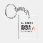 raf bomber command memorial  Acrylic Keychains