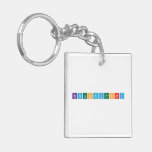 natalanniversary  Acrylic Keychains