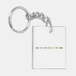 free happy life vision love peace  Acrylic Keychains