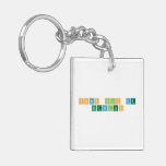 Somos polvo de
 estrellas  Acrylic Keychains